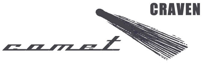 Comet sticker, left