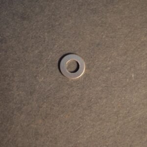 Washer, plain, thick, 4BA, 5/32 4mm, stainless