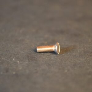 Screw, countersunk head, slotted, M3 x 10, stainless