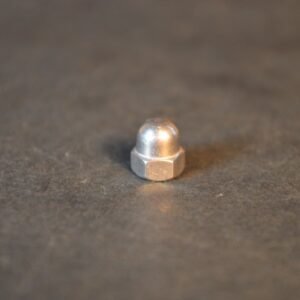 Nut, dome, M4, stainless