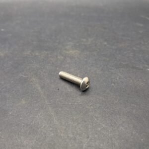 Screw, dome head, hex socket, M4x14 stainless