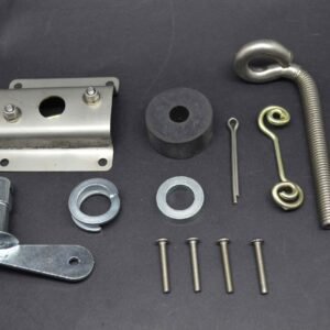 Lower pannier fixing kit, Old Style dzus fastener - per pannie