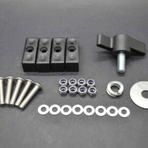 Topbox mounting kit, LIFT AWAY, black mounts as standard