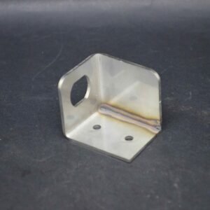 Bracket, pannier lower fixing, pannier, 17mm lock, left hand