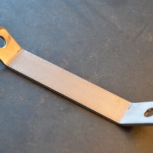 Behind the seat stay