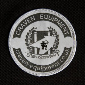 Craven logo, 3 inch fabric patch