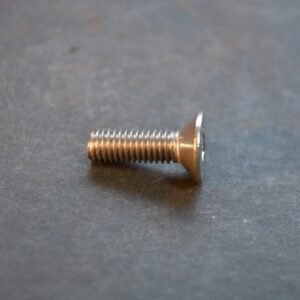 Countersunk allen key M5 fine screw 8mm - stainless