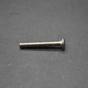 Dome head security screw M3 - 24mm, with nut