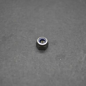 Nyloc nut, M3, stainless steel