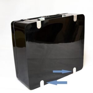 Golden Arrow & Silver Arrow, base strap, rear