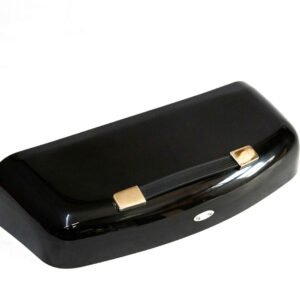 Dolomite Lid, large, black, with new style handle, right hand