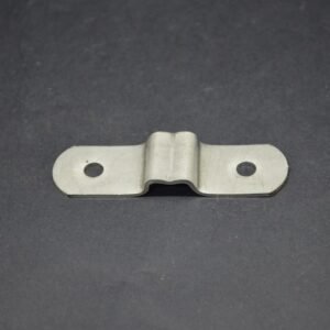 Rubber bush back plate - stainless steel
