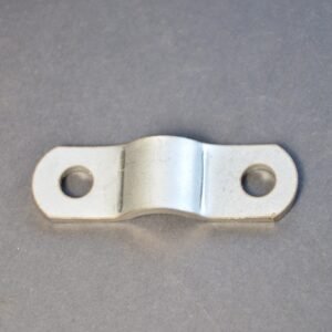 Tube clamp, halves, 3/4 or 5/8 tube (2x8mm holes)
