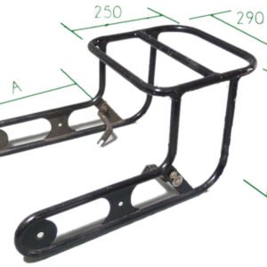 'L' rack - Black 250-500mm