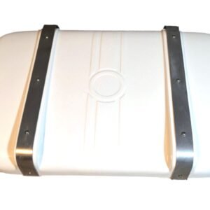 Stelvio Lid White, slimline,(original) will NOT hold full helm